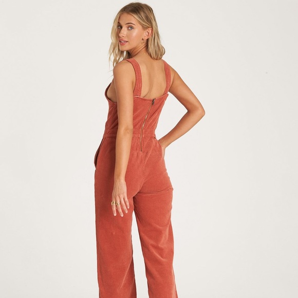 🌴🌼BILLABONG- GET LOST CORDUROY OVERALLS🌼🌴 - Picture 8 of 8